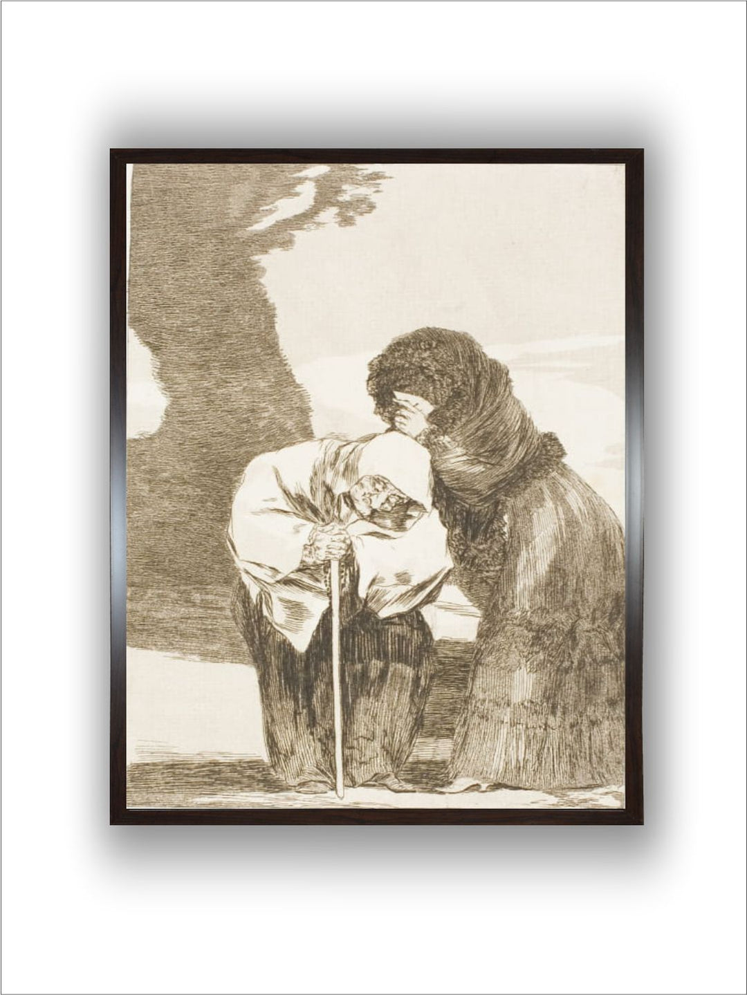Plate from Los Caprichos, 1797-1798 by Francisco de Goya