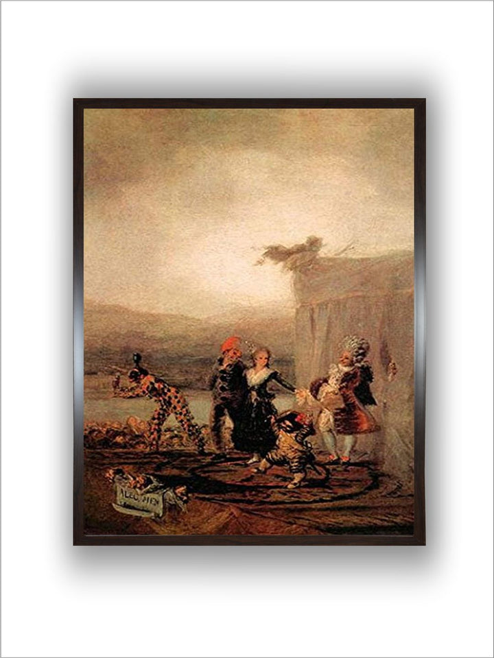 Comicos Ambulantes by Francisco de Goya