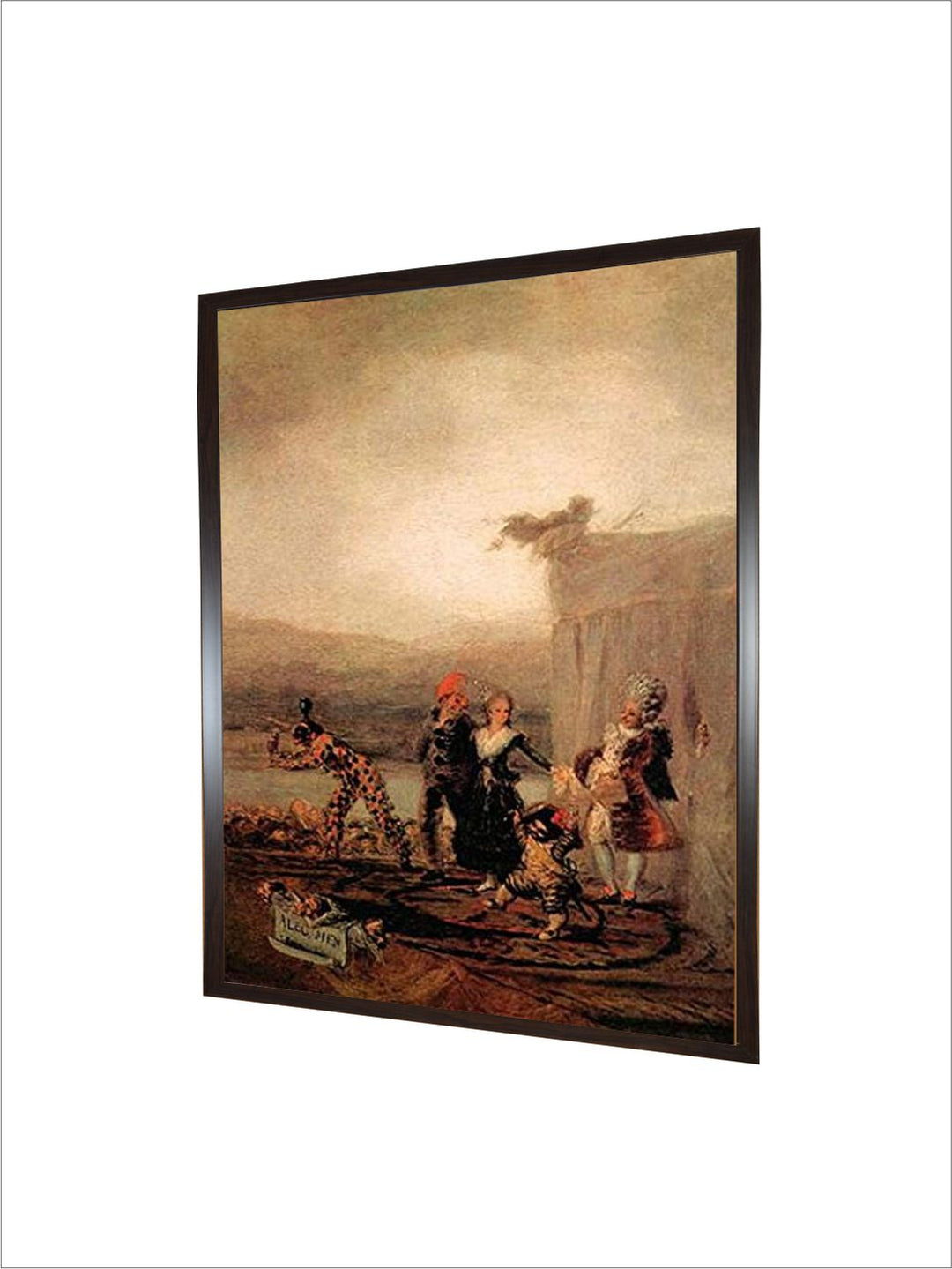 Comicos Ambulantes by Francisco de Goya