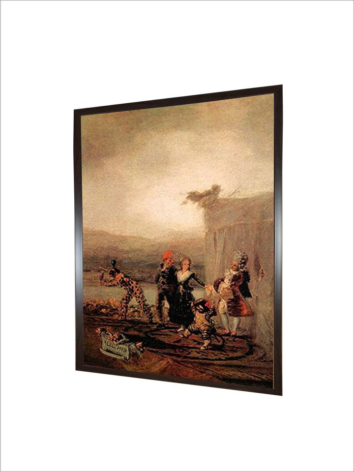 Comicos Ambulantes by Francisco de Goya