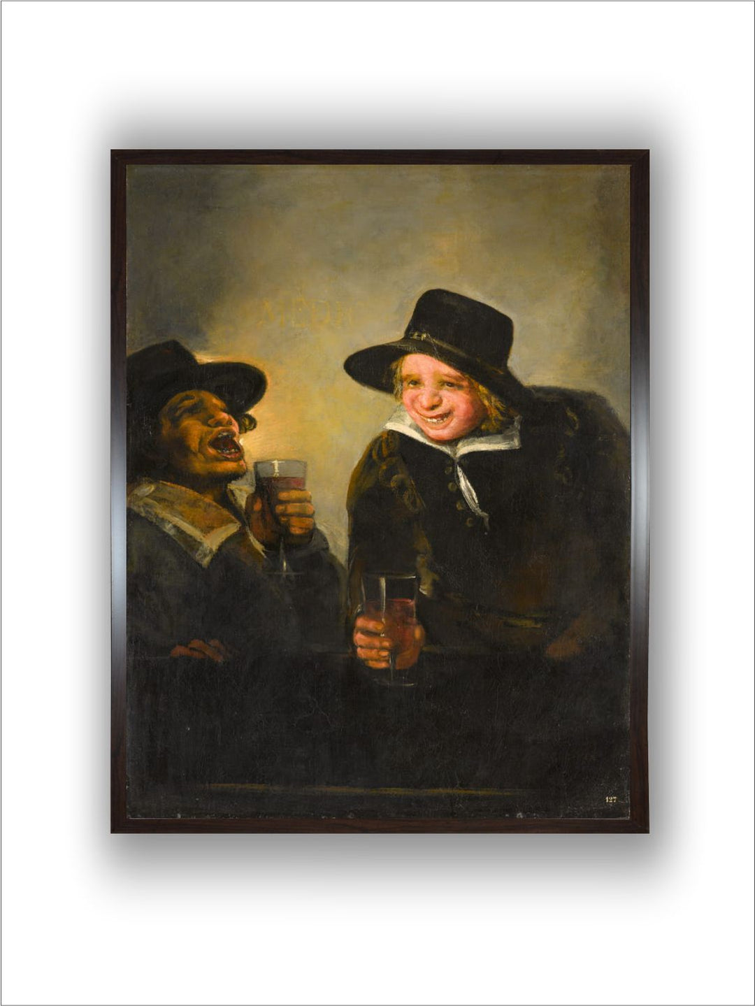 The Topers, circa 1850 by Francisco de Goya