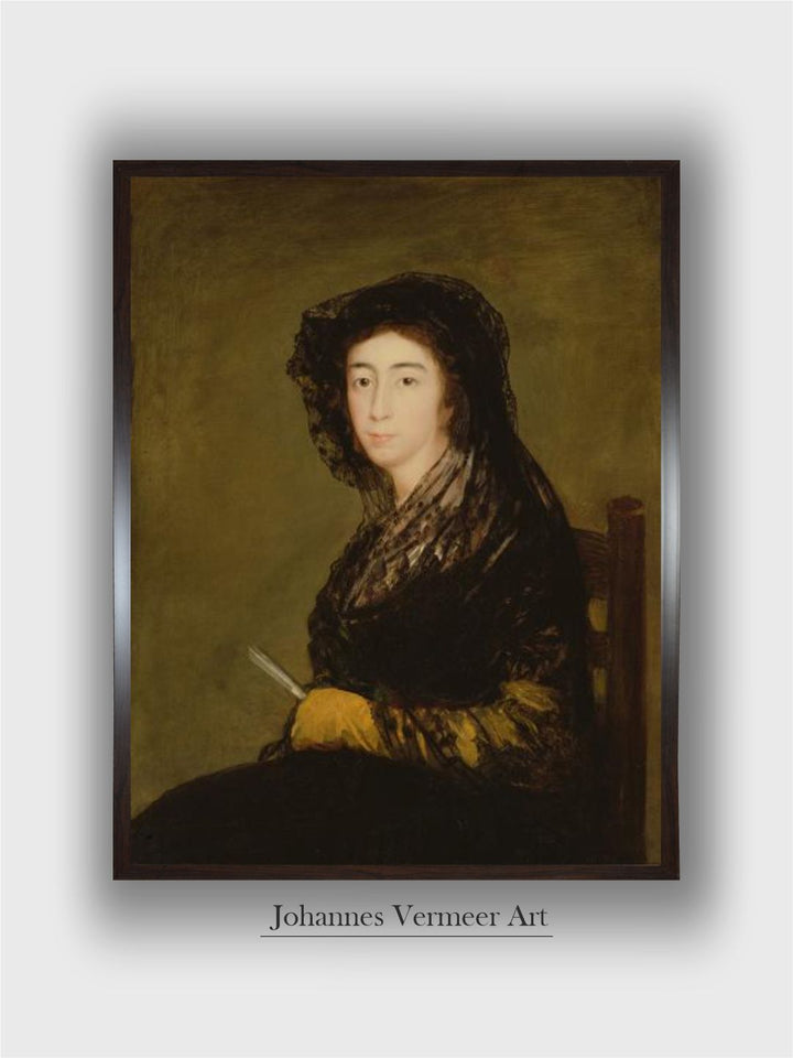 Portrait of dona Amalia Bonells de Costa, C.1805 by Francisco de Goya