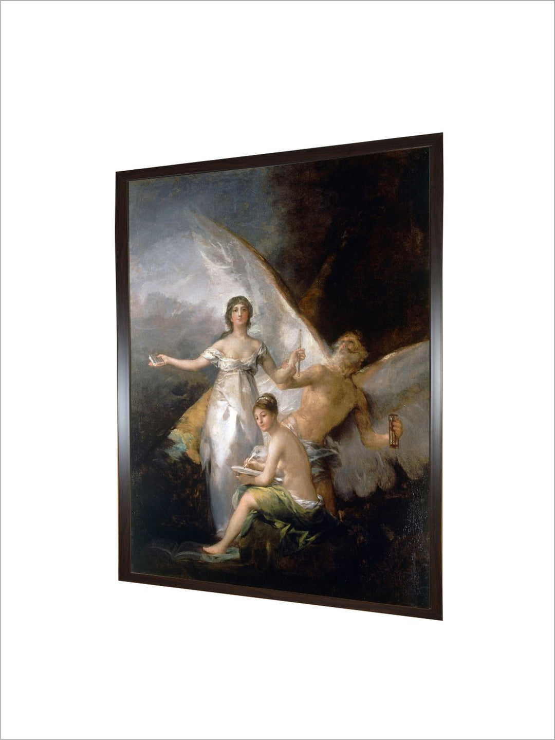 La Verite, Le Temps Et L'histoire - Truth, Time and History, by Francisco de Goya