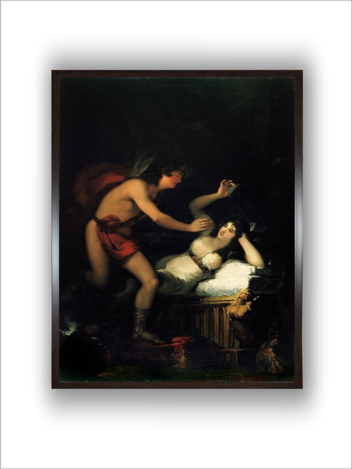 Allegory of Love (Cupid and Psyche) - Painting, 1798-1805 by Francisco de Goya