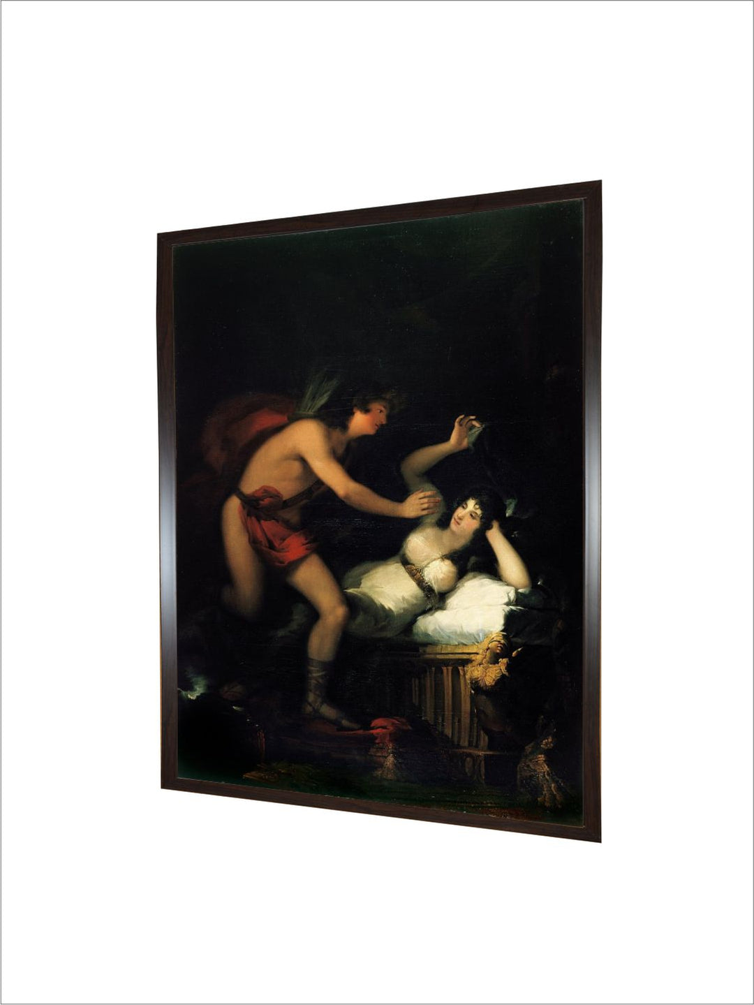 Allegory of Love (Cupid and Psyche) - Painting, 1798-1805 by Francisco de Goya