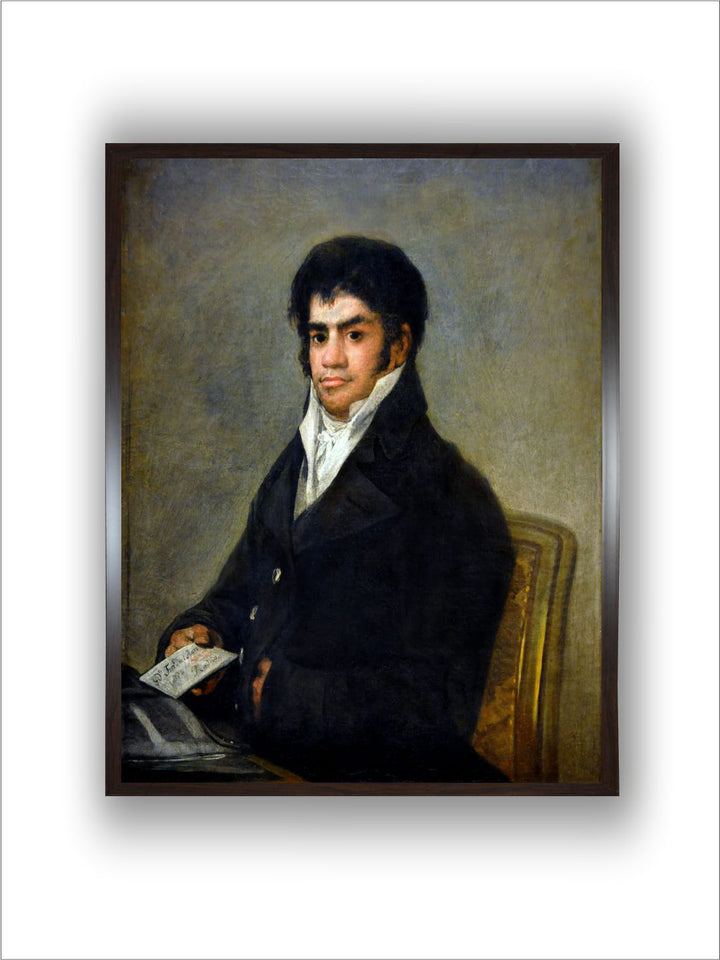 Portrait of don Francisco del Mazo, circa 1815-1820  by Francisco de Goya