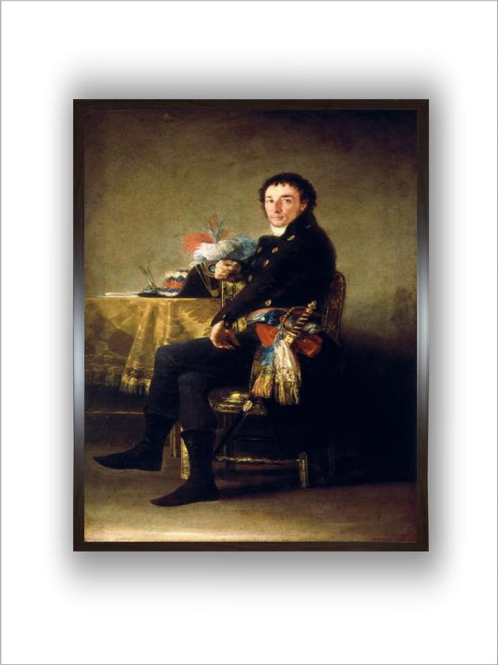 Portrait of Ferdinand Guillemardet, 1798-99  by Francisco de Goya