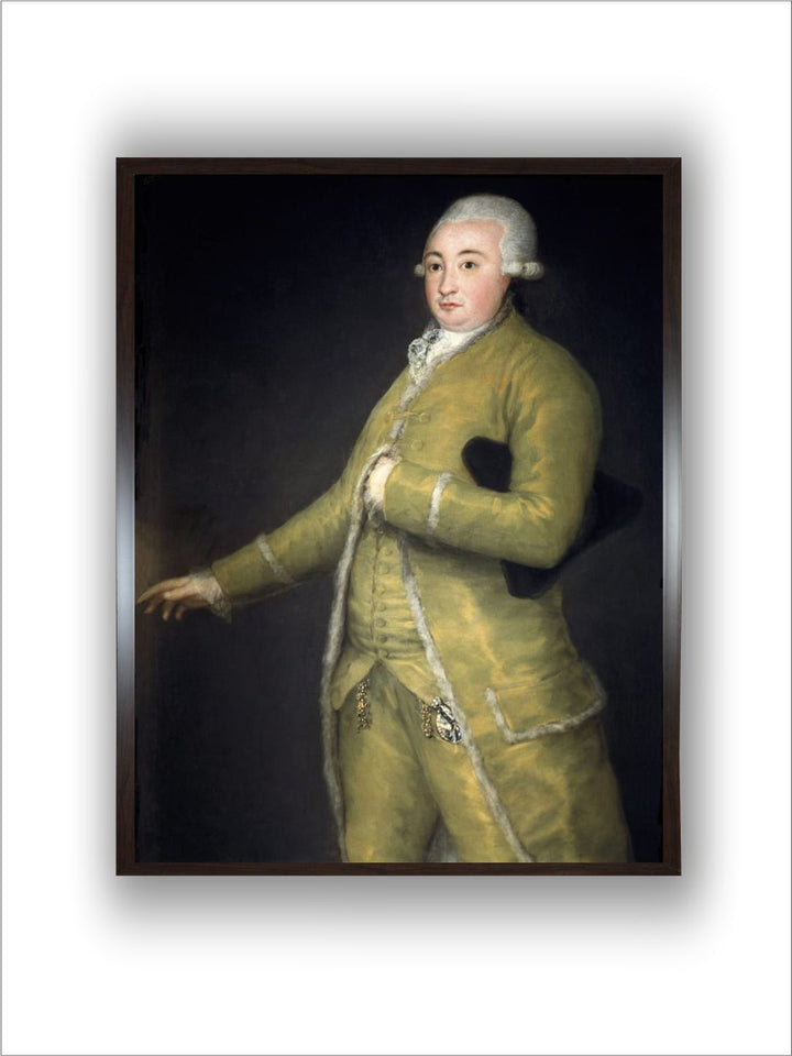 Count Francois de Cabarrus (Francisco de Cabarrus, 1752-1810) by Francisco de Goya
