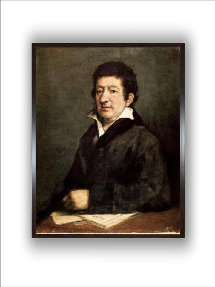 Portrait of Leandro Fernandez de Moratin (1760-1828) by Francisco de Goya