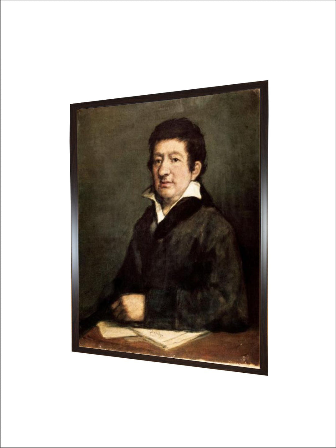 Portrait of Leandro Fernandez de Moratin (1760-1828) by Francisco de Goya