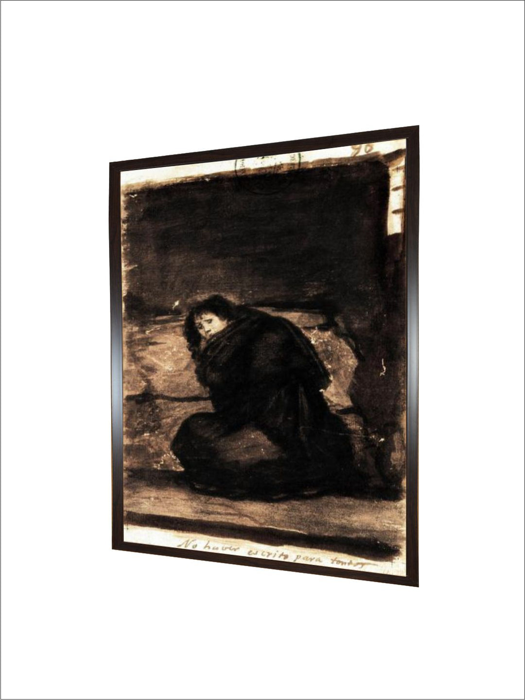 That’S What You Get for Writing for Idiots, 1814-23 by Francisco de Goya