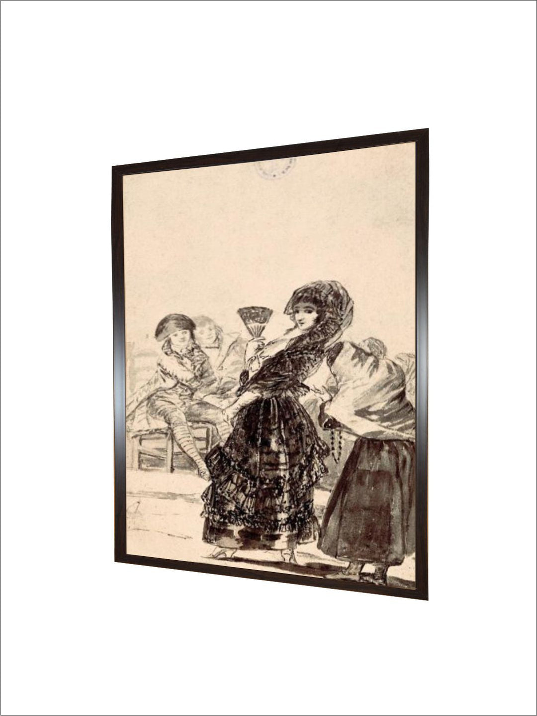 Los Caprichos: May God Forgive Her, She Was Her Mother , 1797-98 by Francisco de Goya