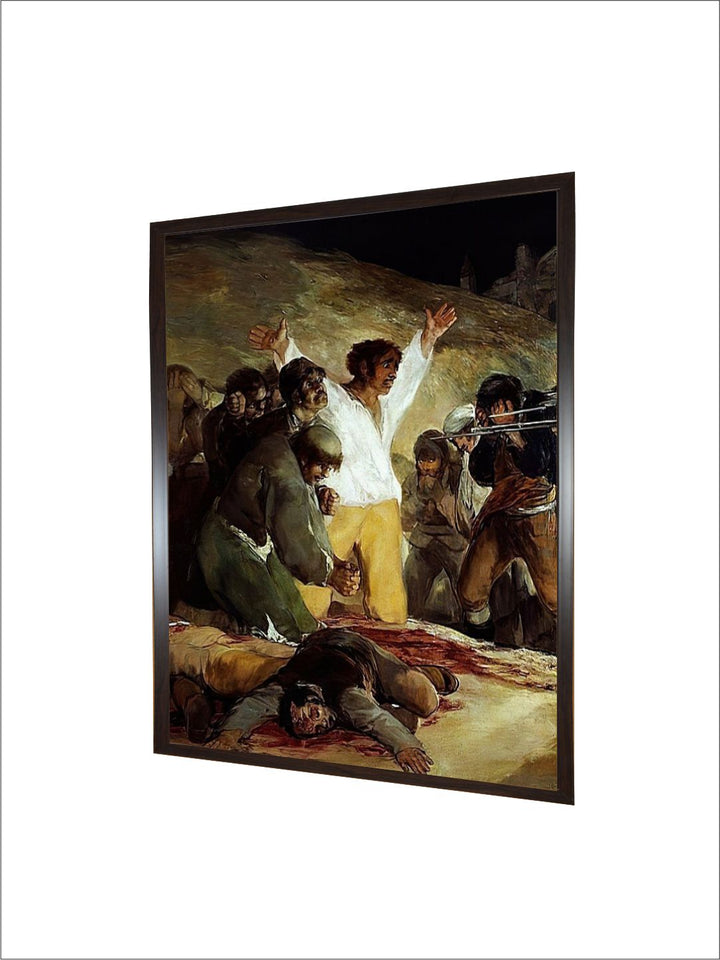 The Execution of May 3, 1808 Ou El Tres de Mayo. detail by Francisco de Goya