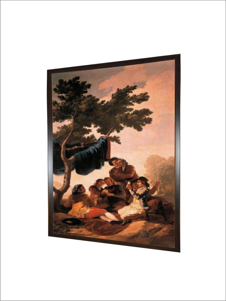 Les Joueurs de Cartes Peinture de Francisco de Goya Y Lucientes (1746-1828) by Francisco de Goya