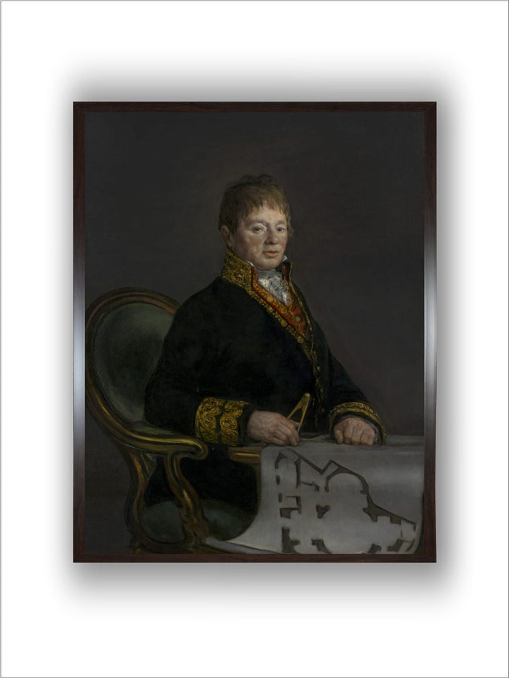 Portrait of don Juan Antonio Cuervo, 1819 by Francisco de Goya