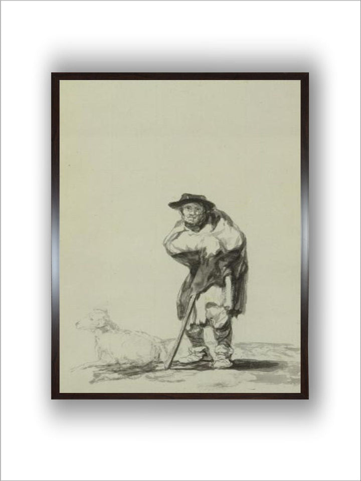 Mal Tiempo Pasas by Francisco de Goya