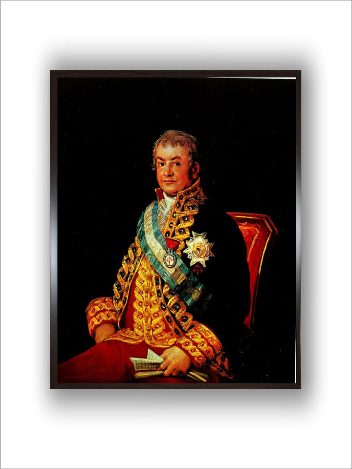 don Jose Antonio, Marquis de Caballero, 1807  by Francisco de Goya