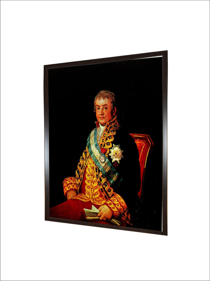 don Jose Antonio, Marquis de Caballero, 1807  by Francisco de Goya
