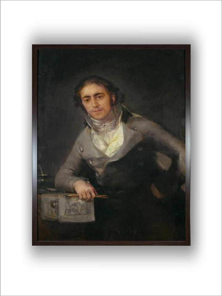Portrait of a Man, Formerly Thought to Be don Evaristo Perez de Castro  by Francisco de Goya