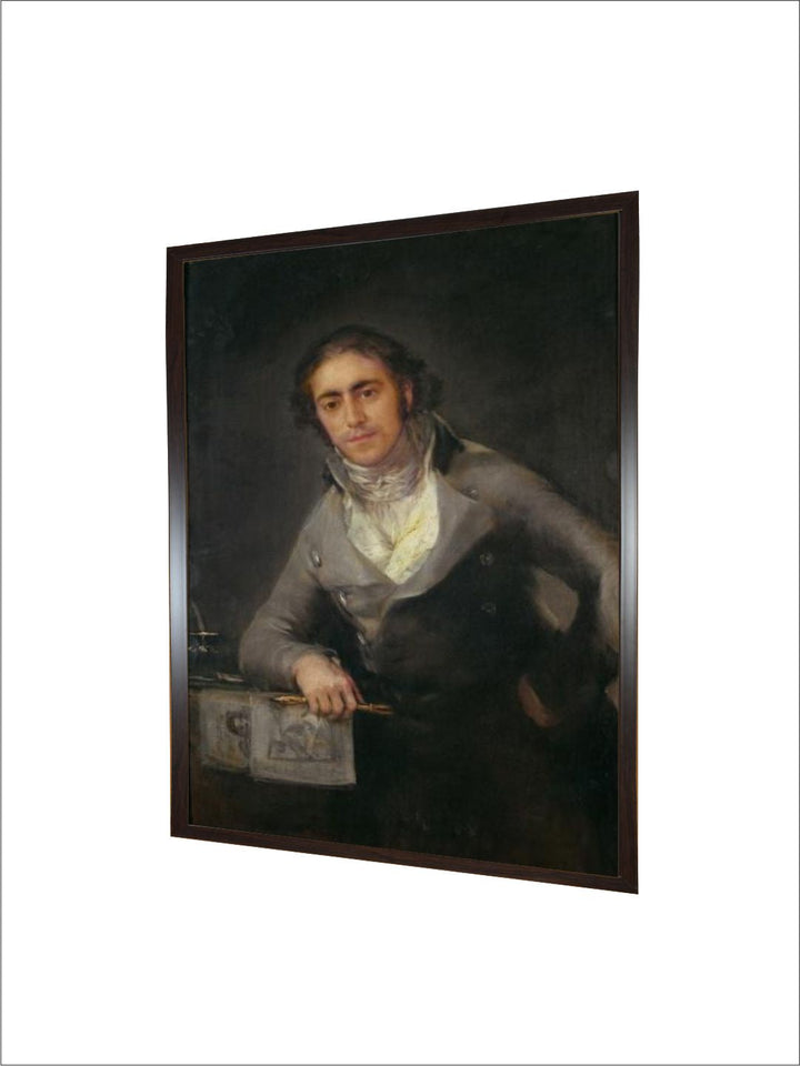 Portrait of a Man, Formerly Thought to Be don Evaristo Perez de Castro  by Francisco de Goya
