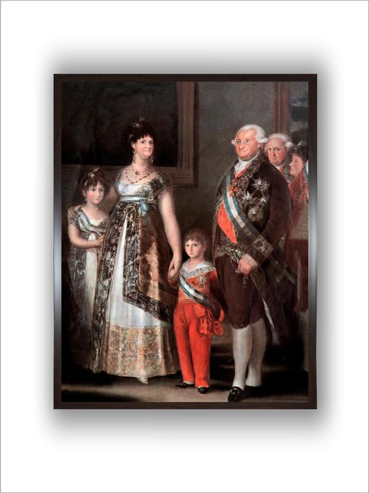 Family of Spanish King Carlos Iv, detail, 1801  by Francisco de Goya