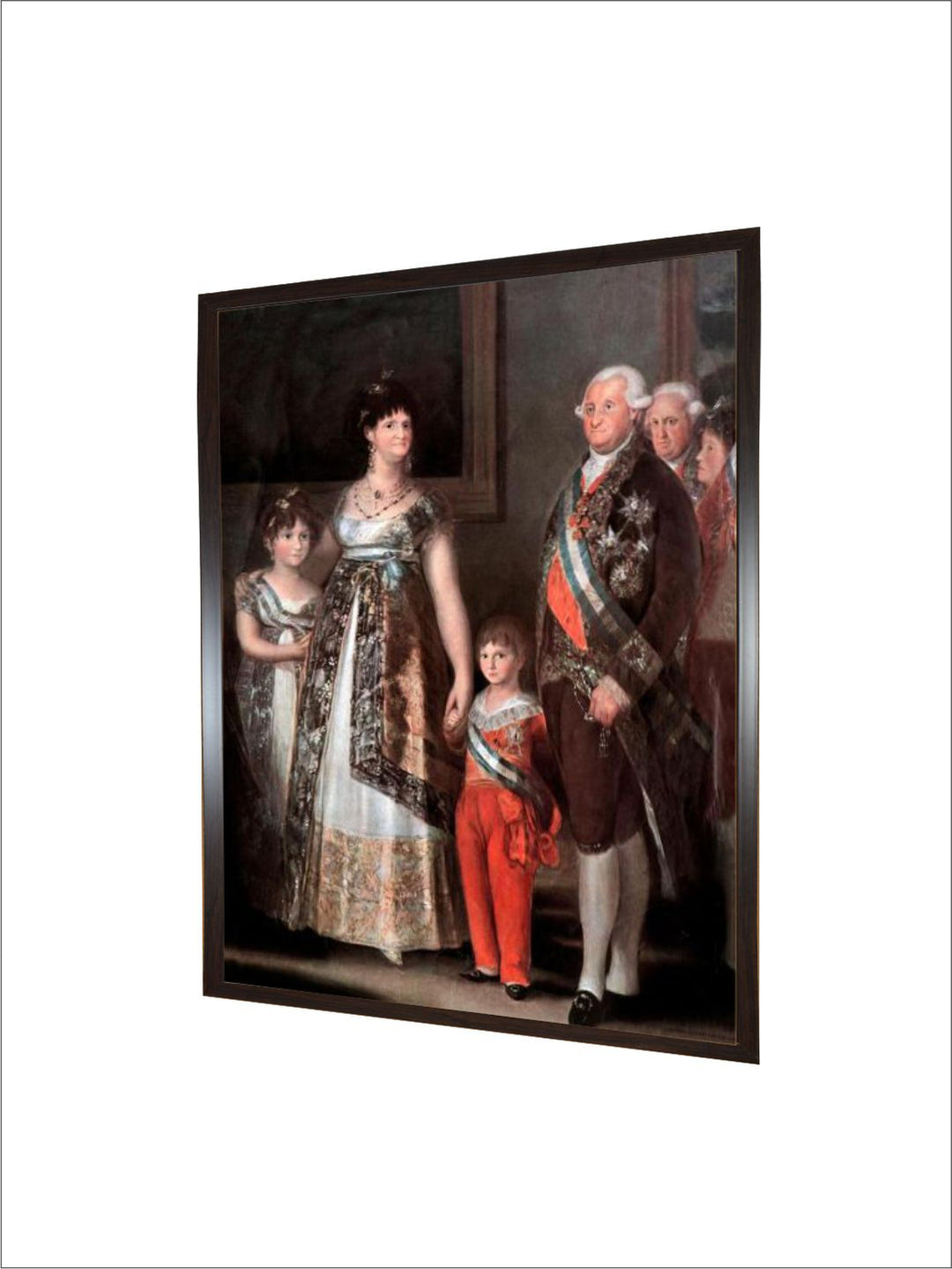 Family of Spanish King Carlos Iv, detail, 1801  by Francisco de Goya