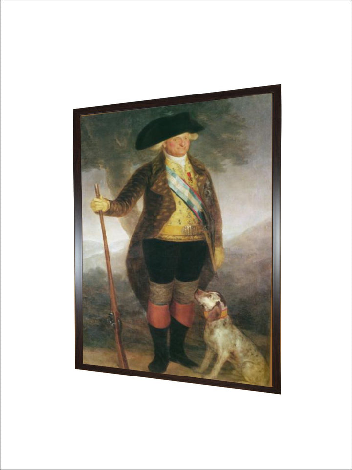 Portrait of King Charles IV of Spain Hunting  by Francisco de Goya
