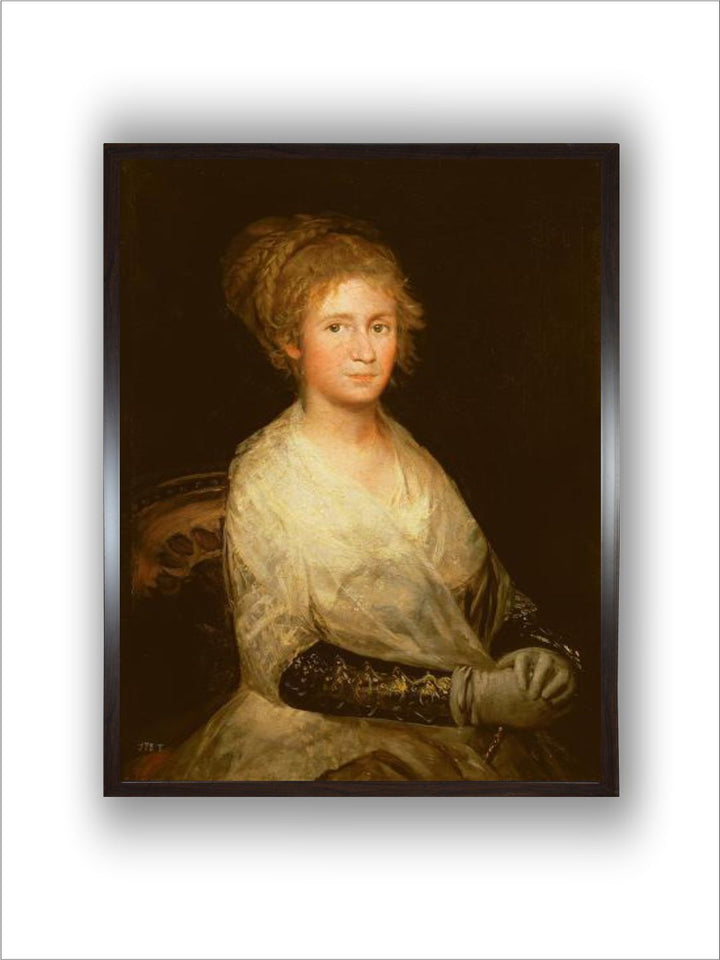 Portrait Thought to Be Josepha Bayeu  Wife of Goya, C.1798  by Francisco de Goya