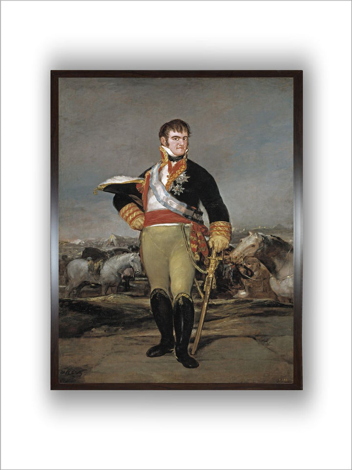 King Ferdinand VII (1784-1833) C.1814 by Francisco de Goya