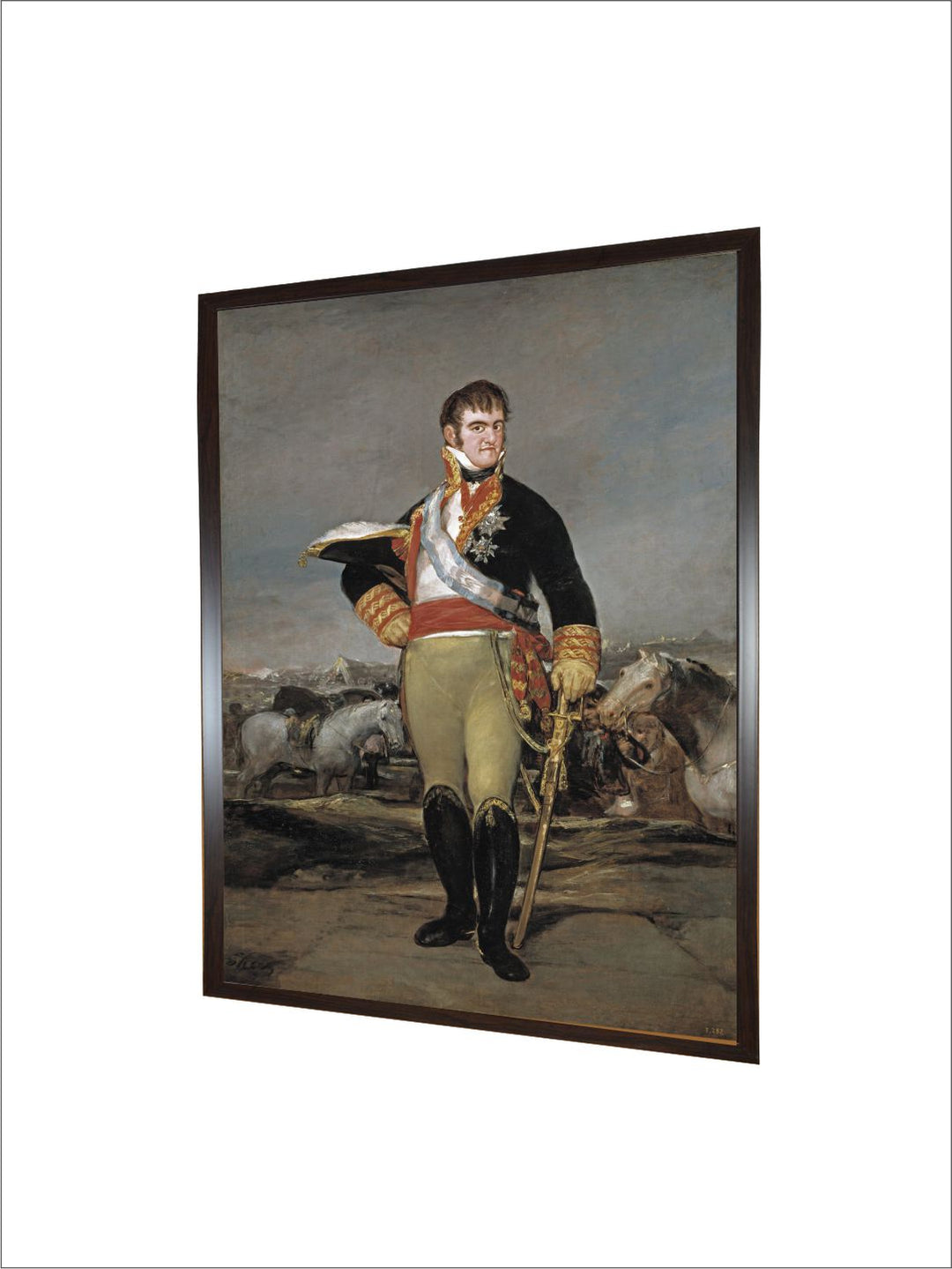 King Ferdinand VII (1784-1833) C.1814 by Francisco de Goya