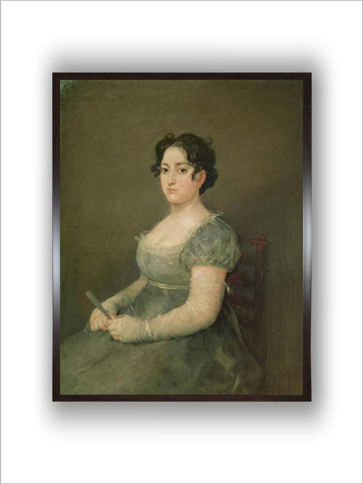 Woman with a Fan, C.1805-06  by Francisco de Goya