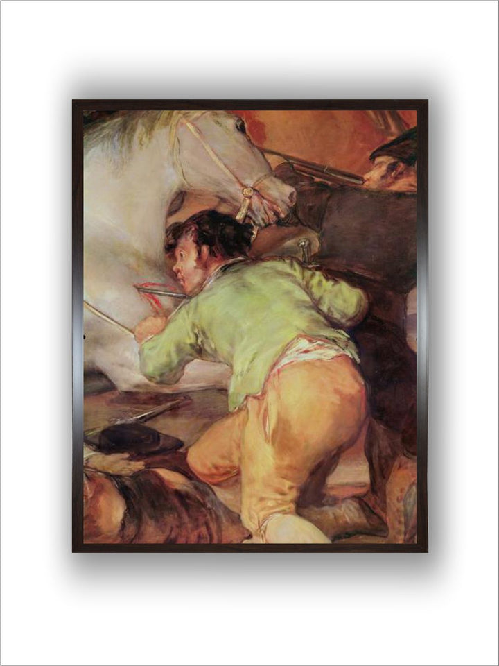 The 2Nd May 1808, Madrid or the Battle of the Mamelukes  18 by Francisco de Goya