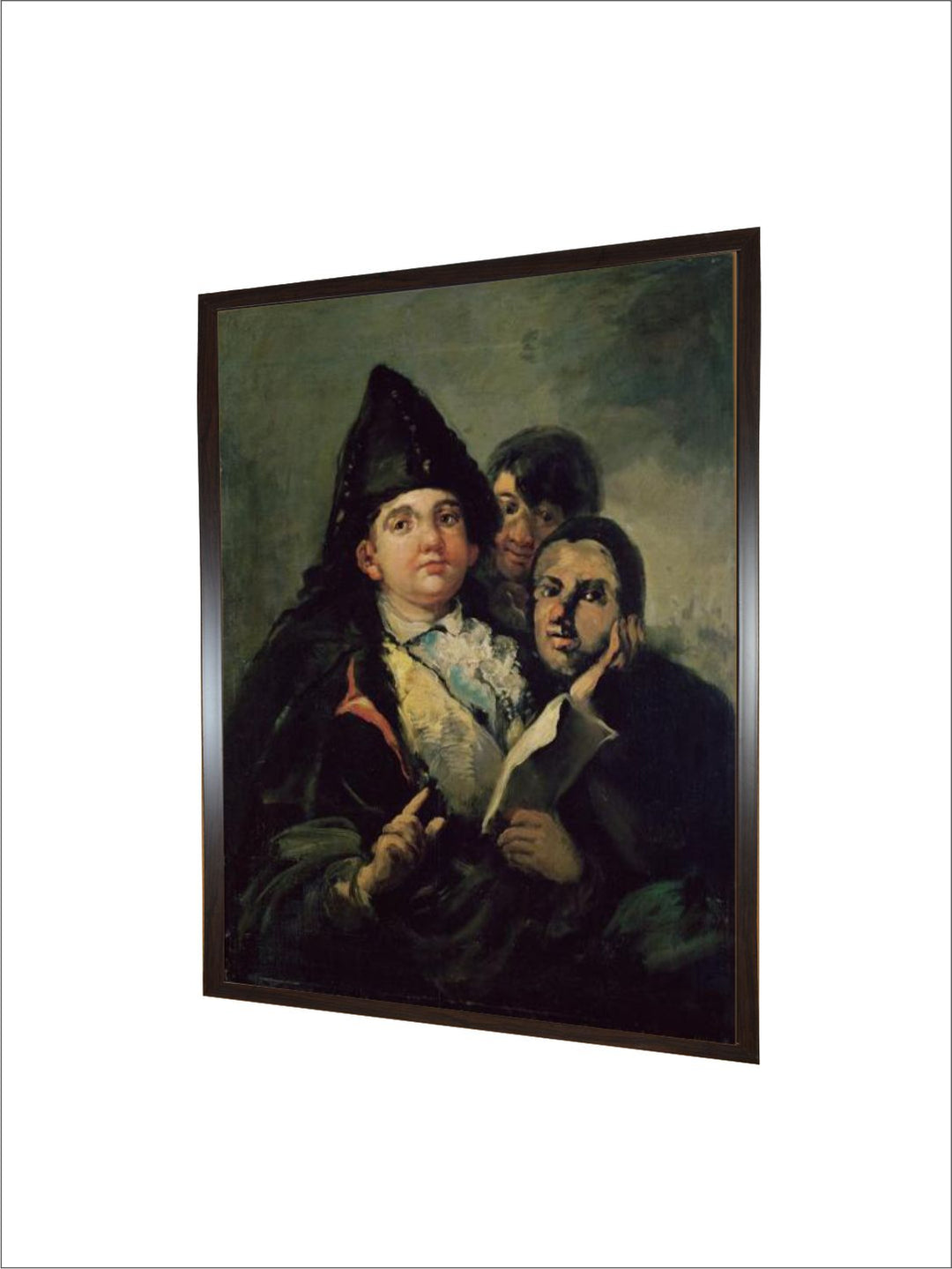Manolito Guasquez and the Fool of Coria  by Francisco de Goya