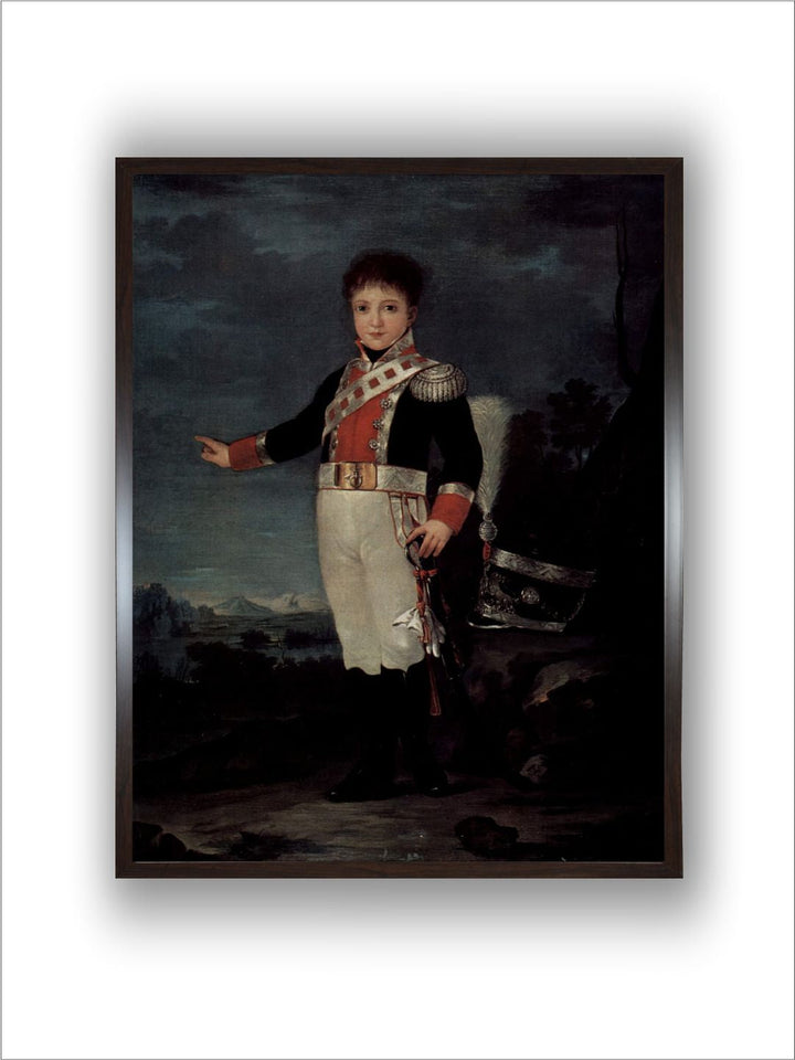Portrait of don Sebastien Marie Gabriel de Bourbon-Bragance, C.1815-20  by Francisco de Goya