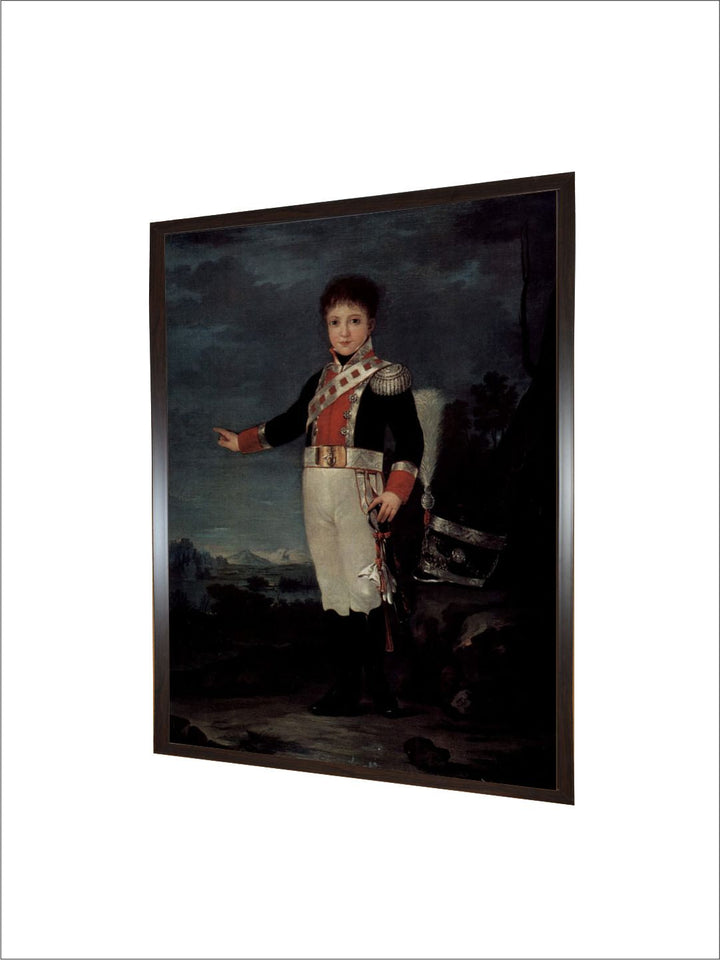 Portrait of don Sebastien Marie Gabriel de Bourbon-Bragance, C.1815-20  by Francisco de Goya