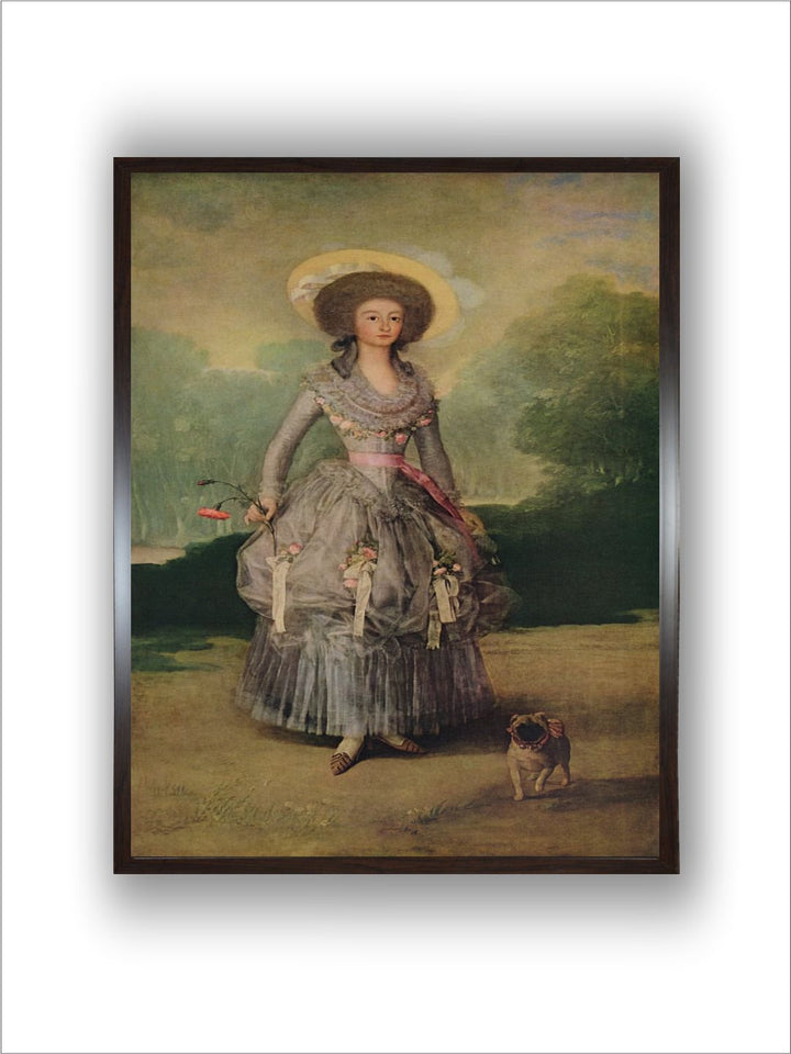 The Marquesa de Pontejos', c1786 by Francisco de Goya