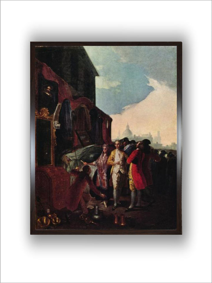 A Fair in Madrid', 1779 (1939) by Francisco de Goya