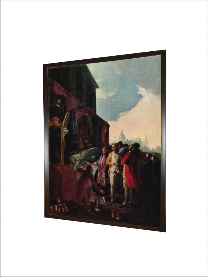 A Fair in Madrid', 1779 (1939) by Francisco de Goya