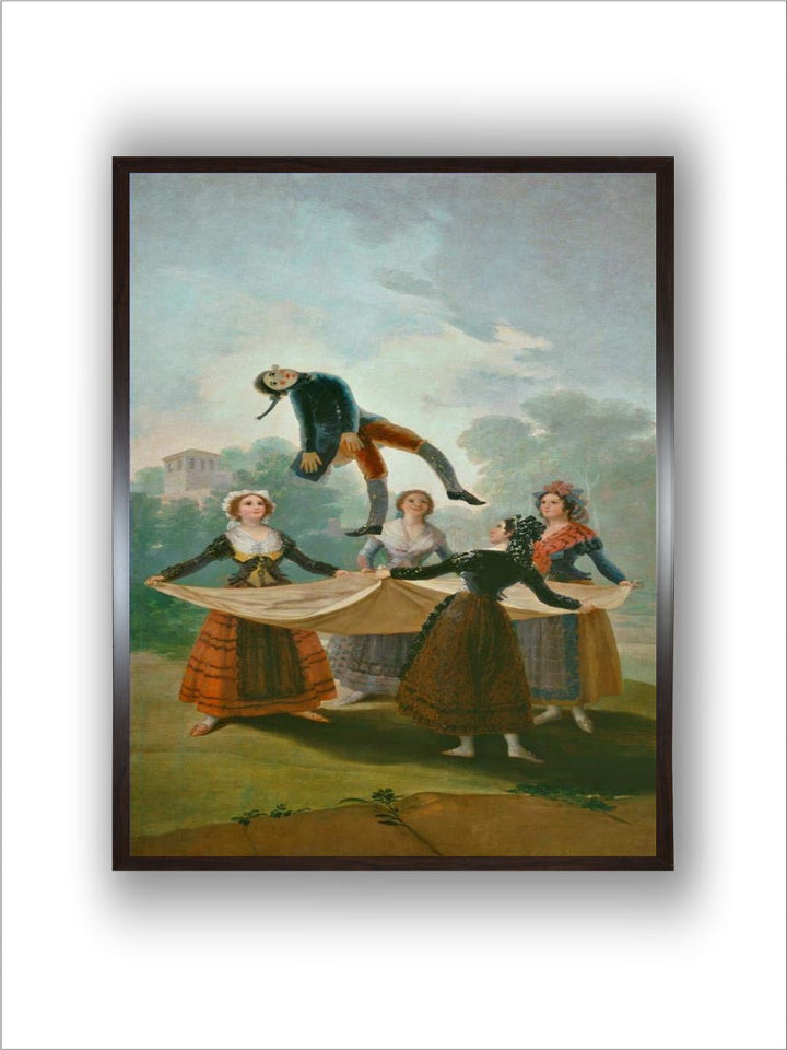 El Pelele', (The Straw Manikin), 1791-1792, (c1934) by Francisco de Goya