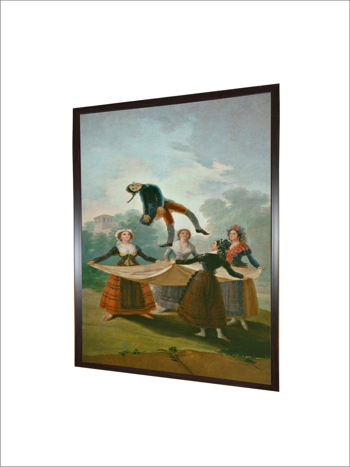 El Pelele', (The Straw Manikin), 1791-1792, (c1934) by Francisco de Goya