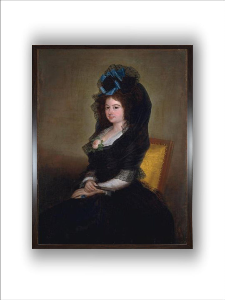Narcisa Barañana de Goicoechea, 1815-6 by Francisco de Goya