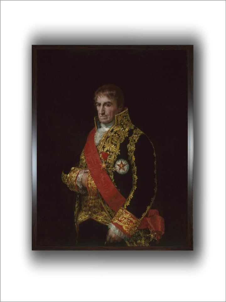 Portrait of General José Manuel Romero, C.1810 by Francisco de Goya