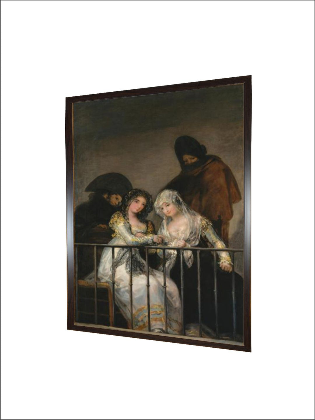 Majas on a Balcony, c.1800-10 by Francisco de Goya