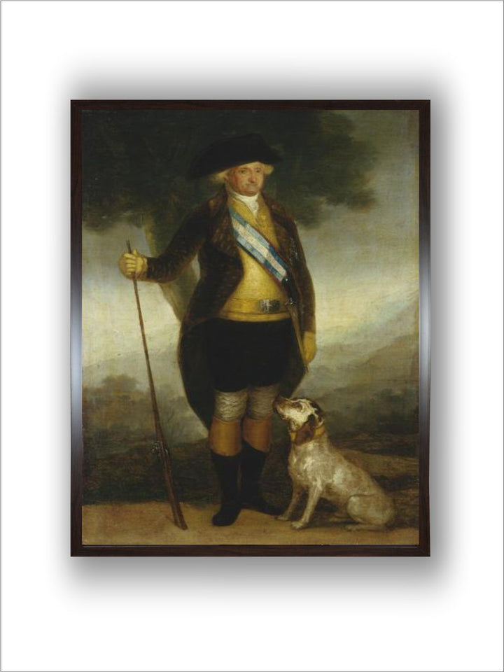 Carlos Iv of Spain, Hunting c.1799-1800 by Francisco de Goya
