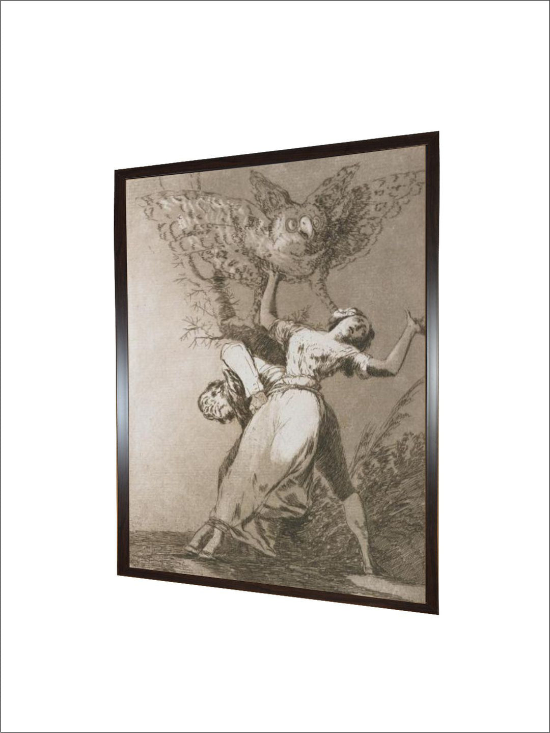 Plate from Los Caprichos, 1797-1798 by Francisco de Goya
