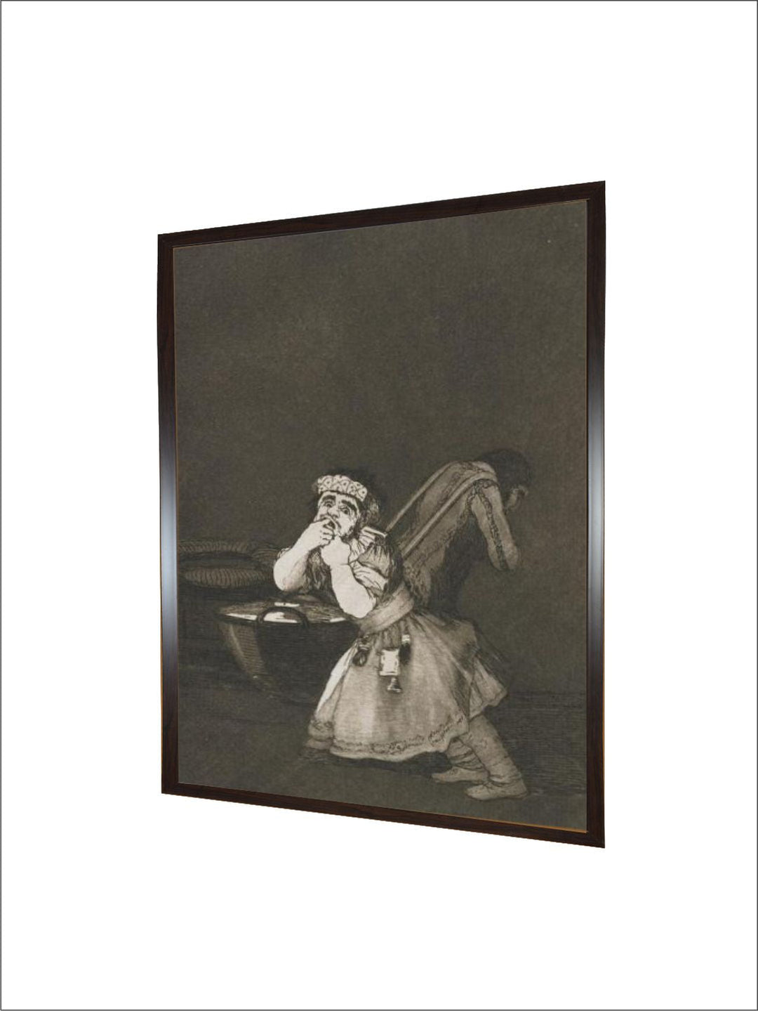 Plate from Los Caprichos, 1797-1798 by Francisco de Goya