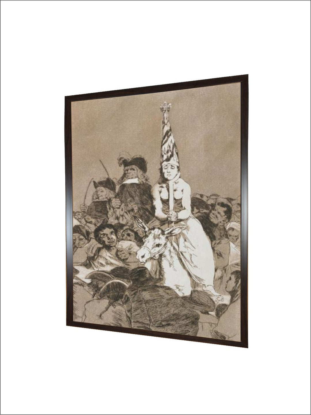 Plate from Los Caprichos, 1797-1798 by Francisco de Goya