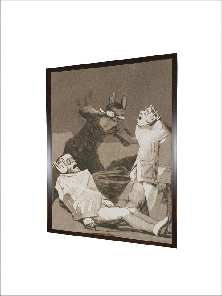Plate from Los Caprichos, 1797-1798 by Francisco de Goya