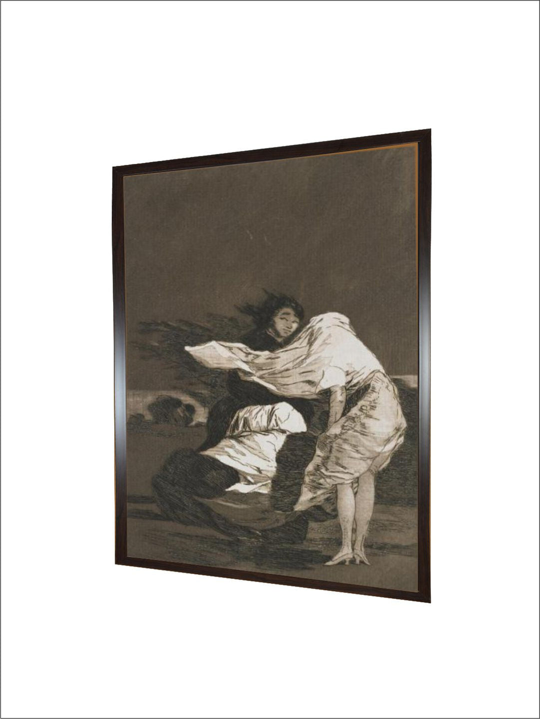 Plate from Los Caprichos, 1797-1798 by Francisco de Goya