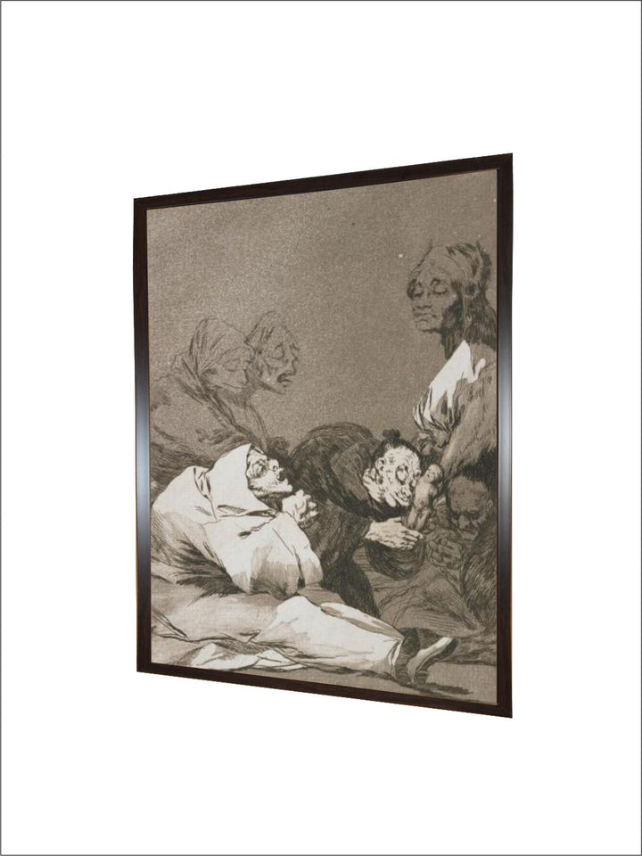 Plate from Los Caprichos, 1797-1798 by Francisco de Goya
